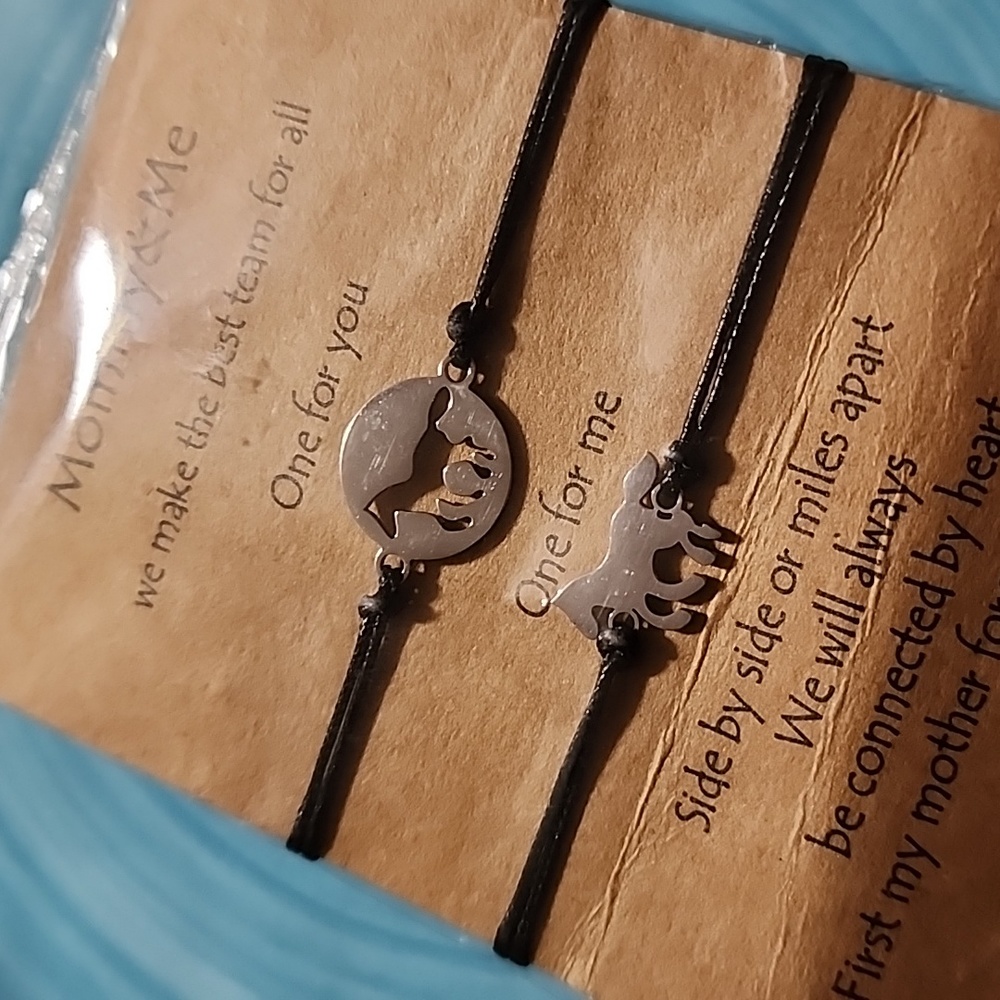 MOMMY AND ME HORSE BRACELETS